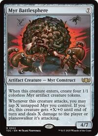 Myr Battlesphere from Commander: Tarkir: Dragonstorm
