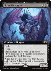 Bone Devourer (Extended Art) from Commander: Tarkir: Dragonstorm