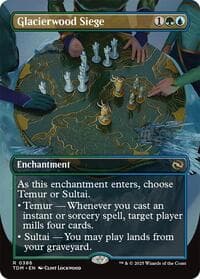 Glacierwood Siege (Borderless) from Tarkir: Dragonstorm