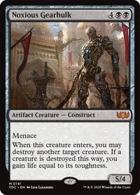 Noxious Gearhulk from Commander: Tarkir: Dragonstorm