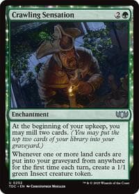 Crawling Sensation from Commander: Tarkir: Dragonstorm