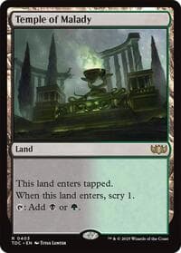 Temple of Malady from Commander: Tarkir: Dragonstorm