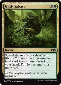 Grisly Salvage from Commander: Tarkir: Dragonstorm