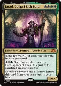 Jarad, Golgari Lich Lord from Commander: Tarkir: Dragonstorm