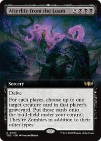 Afterlife from the Loam (Extended Art) from Commander: Tarkir: Dragonstorm