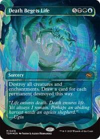 Death Begets Life (Showcase) (Halo Foil) from Tarkir: Dragonstorm