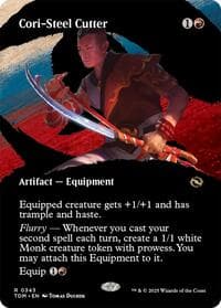 Cori-Steel Cutter (Borderless) from Tarkir: Dragonstorm