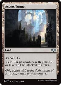 Access Tunnel from Commander: Tarkir: Dragonstorm