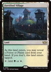 Fortified Village from Commander: Tarkir: Dragonstorm