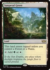 Sunpetal Grove from Commander: Tarkir: Dragonstorm