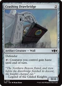 Crashing Drawbridge from Commander: Tarkir: Dragonstorm