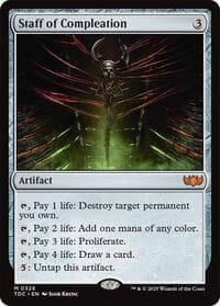 Staff of Compleation from Commander: Tarkir: Dragonstorm