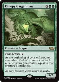 Canopy Gargantuan from Commander: Tarkir: Dragonstorm