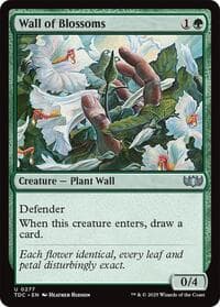 Wall of Blossoms from Commander: Tarkir: Dragonstorm
