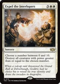 Expel the Interlopers from Commander: Tarkir: Dragonstorm