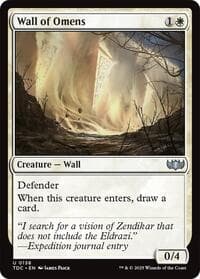 Wall of Omens from Commander: Tarkir: Dragonstorm