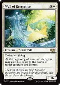 Wall of Reverence from Commander: Tarkir: Dragonstorm