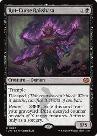 Rot-Curse Rakshasa from Tarkir: Dragonstorm