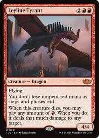 Leyline Tyrant from Commander: Tarkir: Dragonstorm
