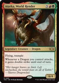 Atarka, World Render from Commander: Tarkir: Dragonstorm