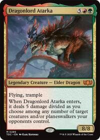 Dragonlord Atarka from Commander: Tarkir: Dragonstorm
