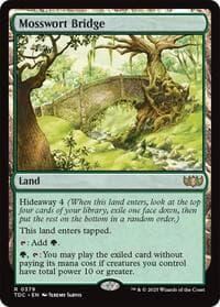 Mosswort Bridge from Commander: Tarkir: Dragonstorm