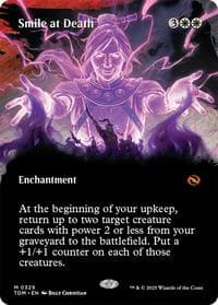 Smile at Death (Borderless) from Tarkir: Dragonstorm