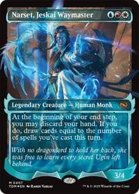 Narset, Jeskai Waymaster (Showcase) from Tarkir: Dragonstorm