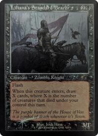 Liliana's Standard Bearer (Retro Frame) from Secret Lair Drop Series