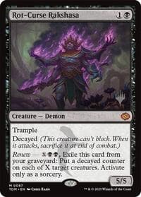 Rot-Curse Rakshasa from Promo Pack: Tarkir: Dragonstorm