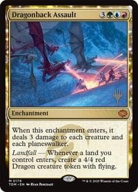 Dragonback Assault from Promo Pack: Tarkir: Dragonstorm