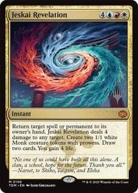 Jeskai Revelation from Promo Pack: Tarkir: Dragonstorm