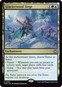 Glacierwood Siege from Promo Pack: Tarkir: Dragonstorm