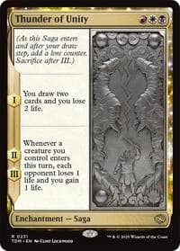 Thunder of Unity from Promo Pack: Tarkir: Dragonstorm