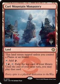 Cori Mountain Monastery from Promo Pack: Tarkir: Dragonstorm