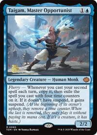 Taigam, Master Opportunist from Prerelease Cards