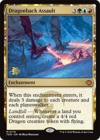 Dragonback Assault from Prerelease Cards