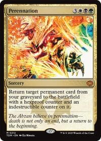 Perennation from Prerelease Cards