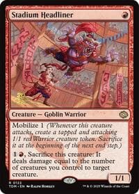 Stadium Headliner from Prerelease Cards