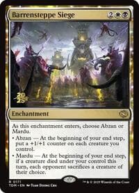 Barrensteppe Siege from Prerelease Cards