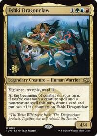 Eshki Dragonclaw from Prerelease Cards