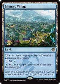 Mistrise Village from Prerelease Cards