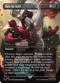 Saw in Half from Secret Lair Drop Series