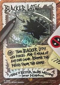 Blacker Lotus (Rainbow Foil) from Secret Lair Drop Series