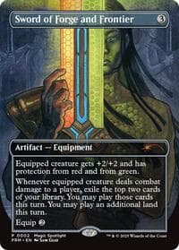 Sword of Forge and Frontier (Borderless) from Unique and Miscellaneous Promos