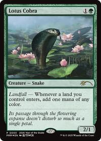 Lotus Cobra (Year of the Snake 2025) from Standard Showdown Promos