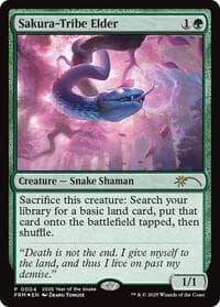 Sakura-Tribe Elder (Year of the Snake 2025) from Standard Showdown Promos