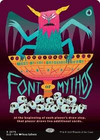 Font of Mythos from Secret Lair Drop Series