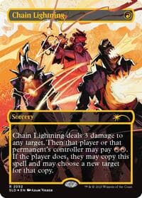 Chain Lightning (2052) (Raised Foil) from Secret Lair Drop Series
