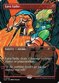 Lava Spike (2049) from Secret Lair Drop Series